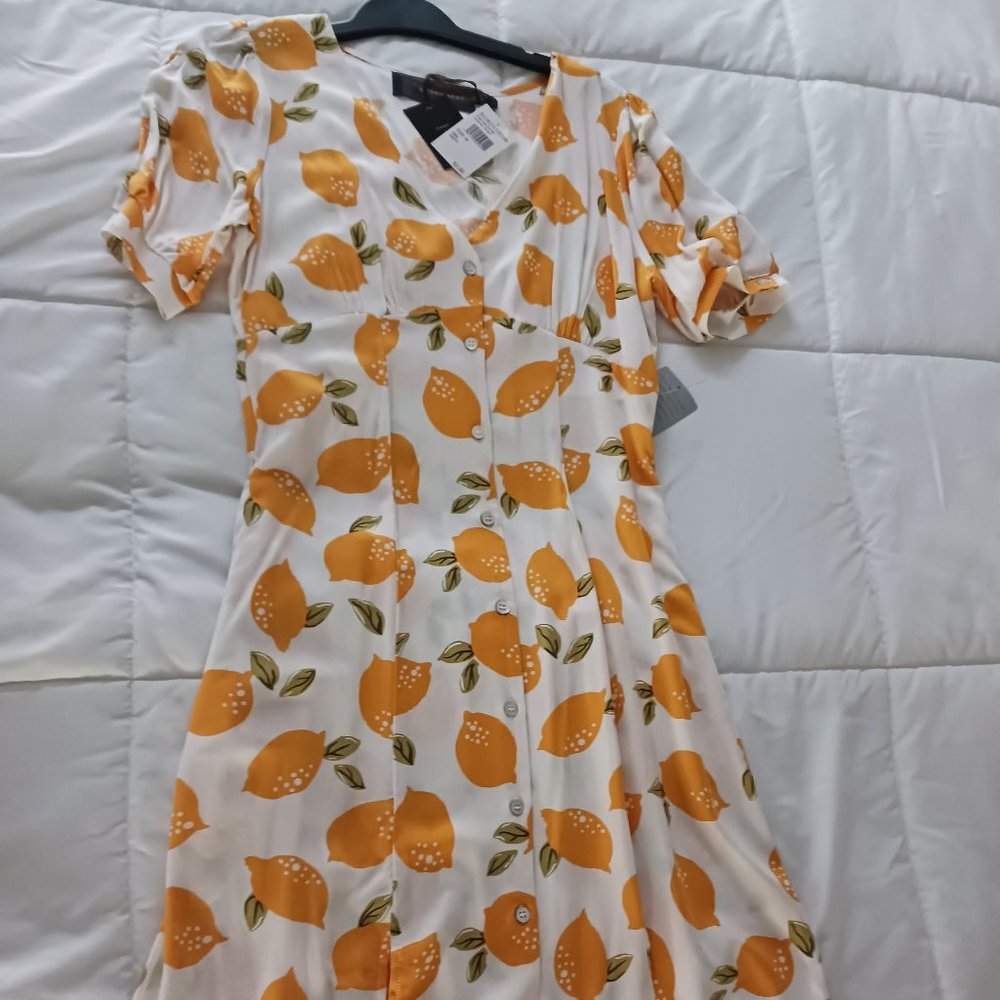 NORDSTROM LEMON DRESS